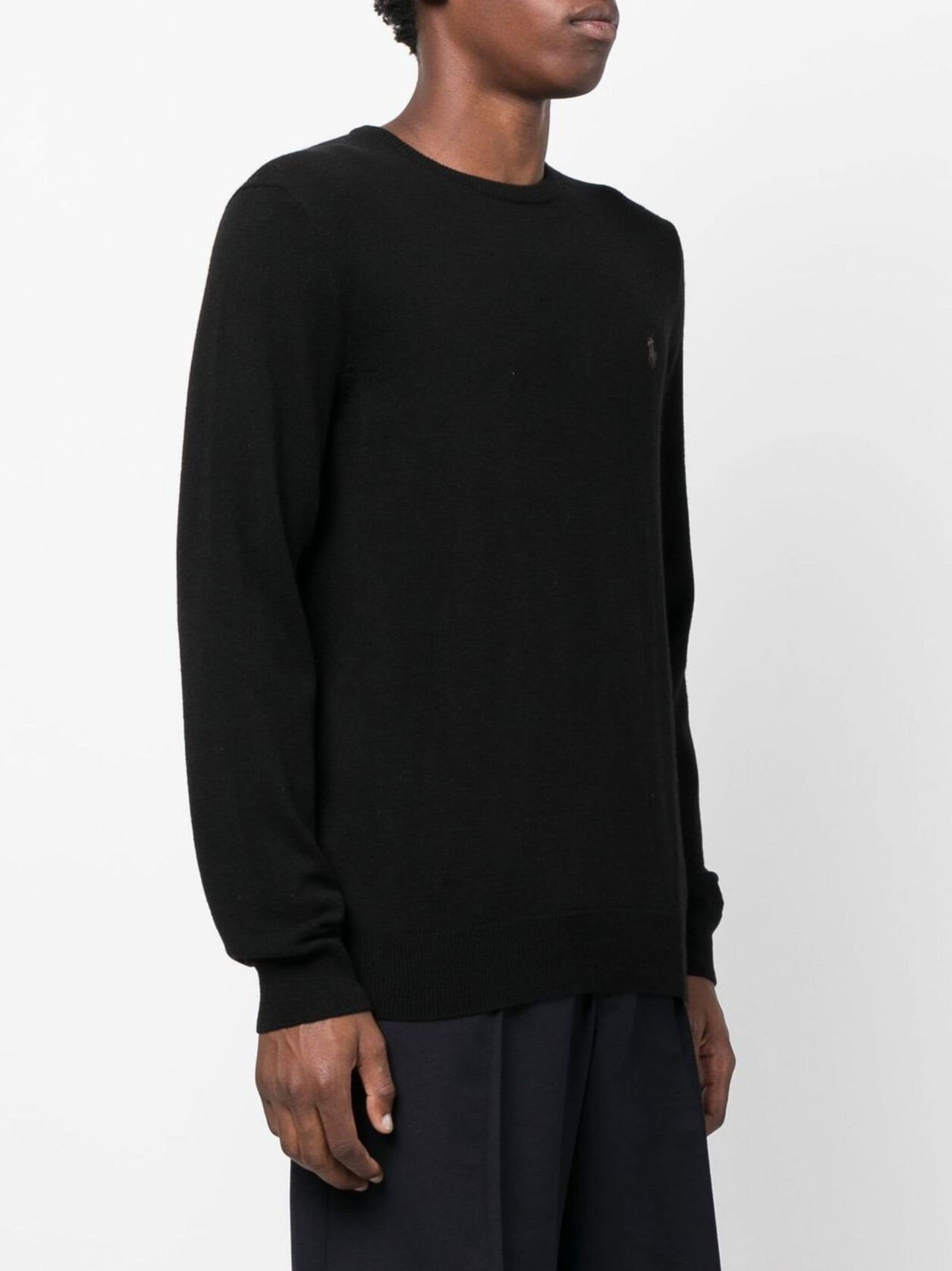 Ralph Lauren - Lambswool Girocollo - Nero