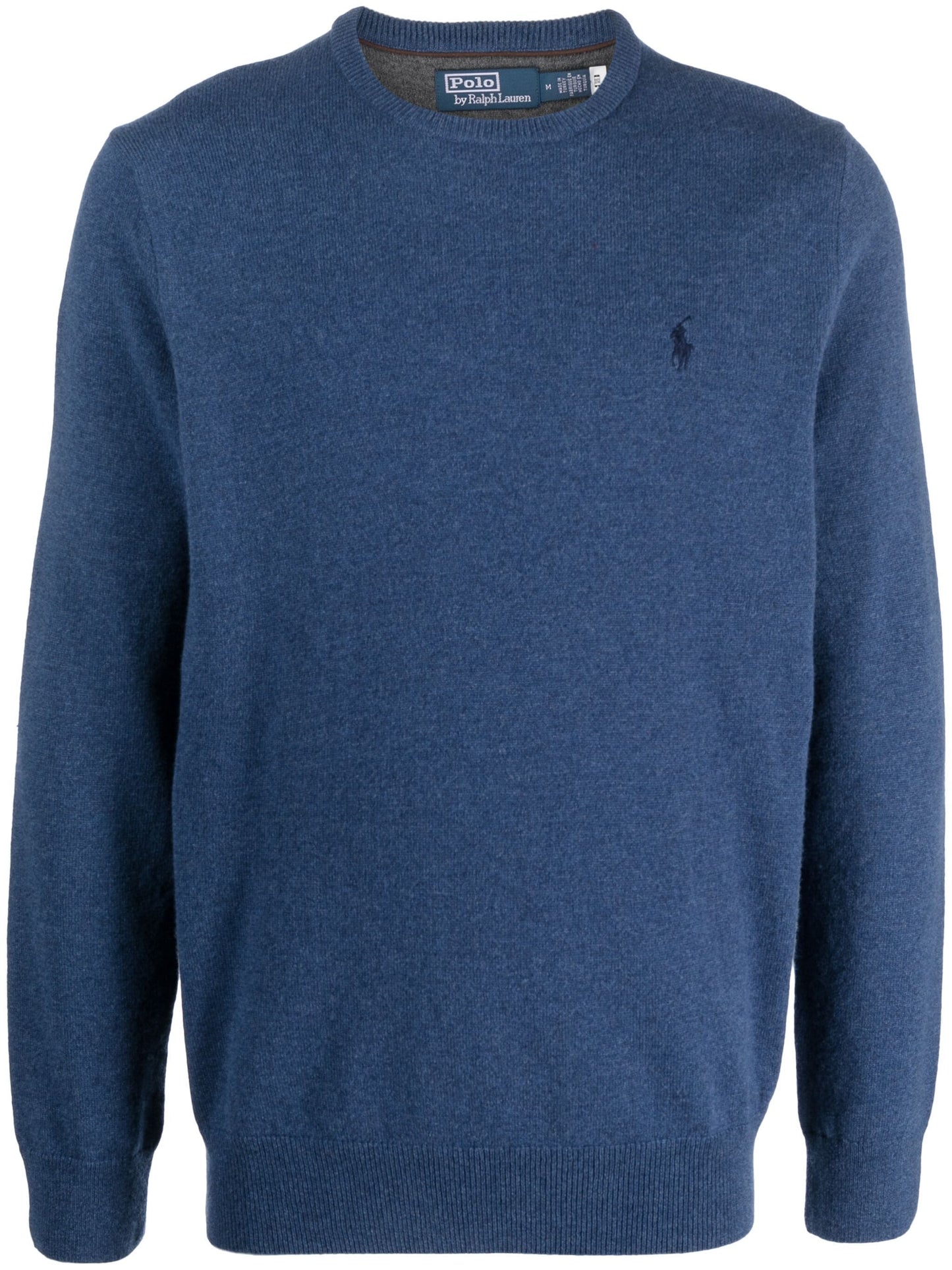 Ralph Lauren - Lambswool Girocollo - Blu Avio