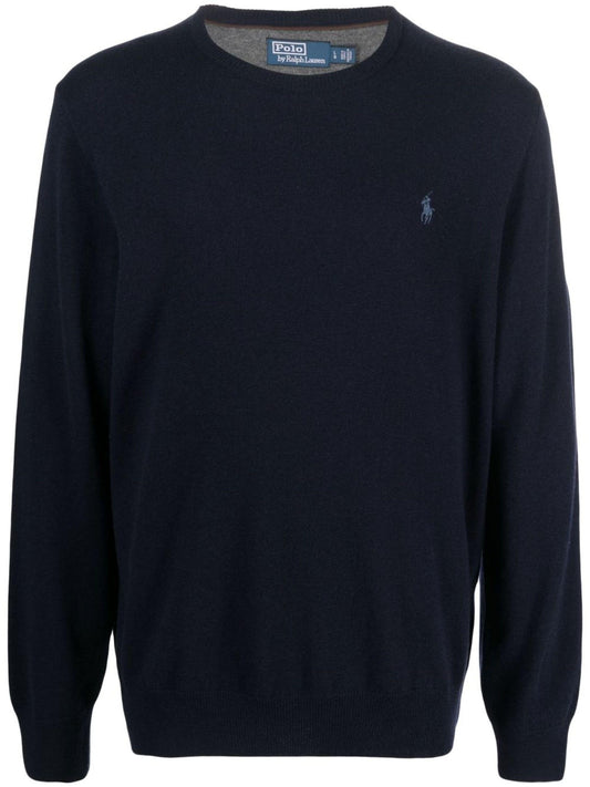 Ralph Lauren - Lambswool Girocollo - Blu