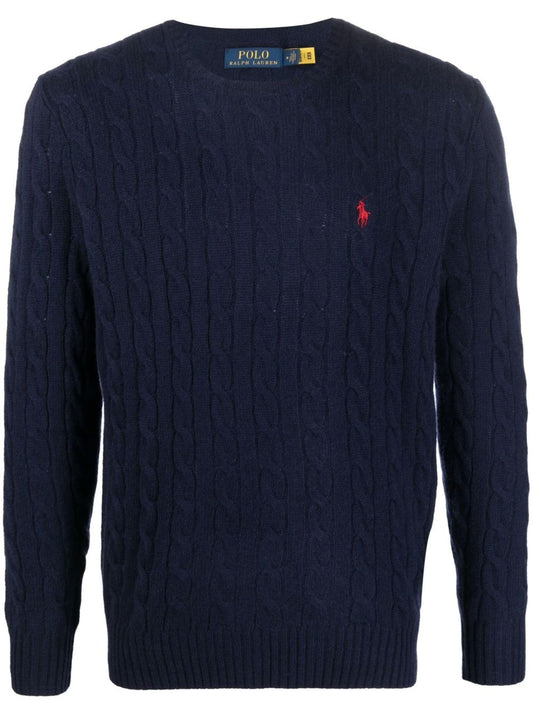 Ralph Lauren - Treccia Girocollo - Blu