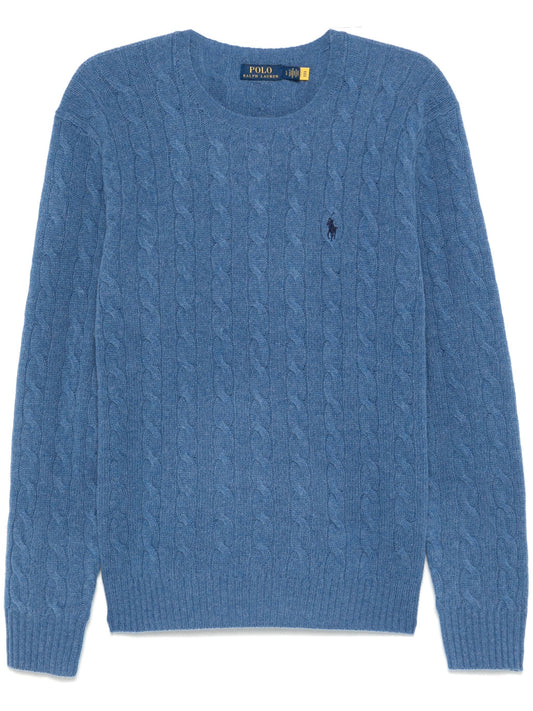 Ralph Lauren - Treccia Girocollo - Blu Avio