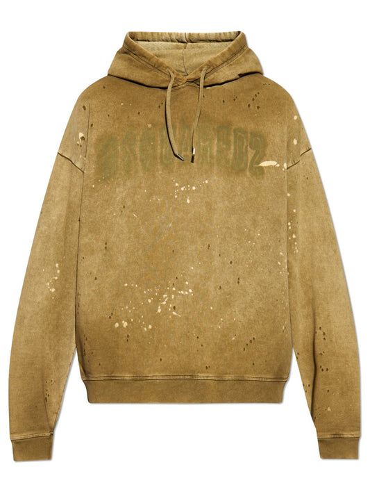 Dsquared2 - Relax Fit Hoodie - Verde