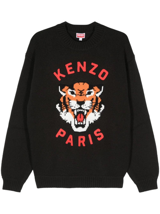 Kenzo - Rws Lucky Tiger Jumper - Nero