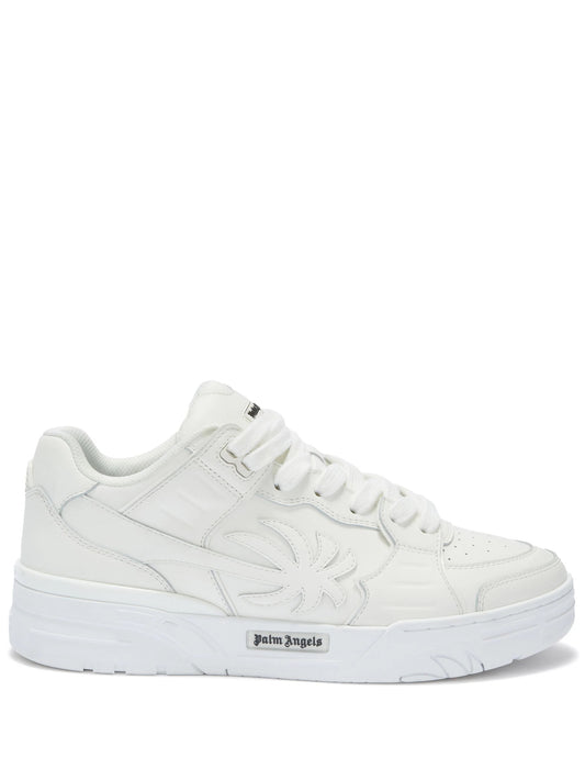 Palm Angels - Venice Leather Sneaker - Bianco