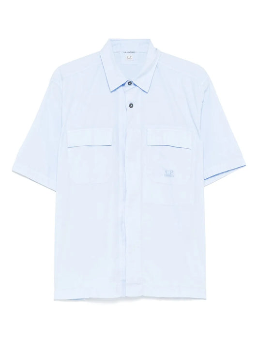 C.P. Company - Camicia M/C - Azzurro