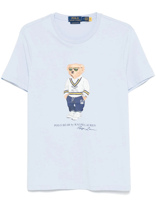 Ralph Lauren - T-Shirt Bear - Azzurro