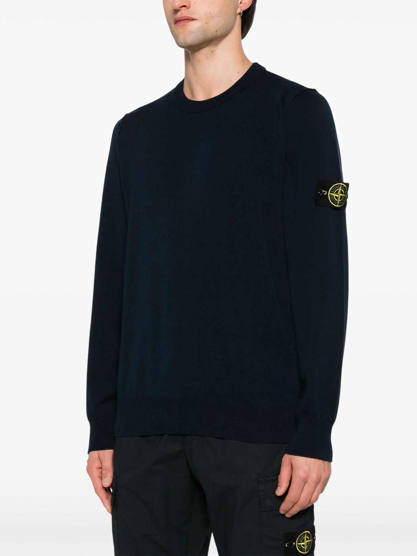 Stone Island - Crew Neck - Blu