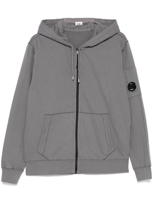C.P. Company - Felpa Zip Capp. - Piombo