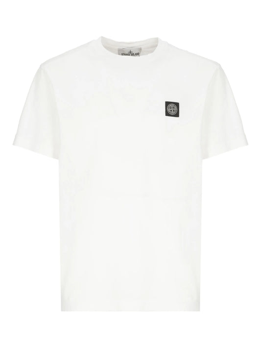 Stone Island - T-Shirt. - Bianco