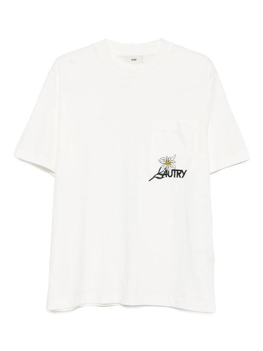 Autry - Tshirt - Bianco