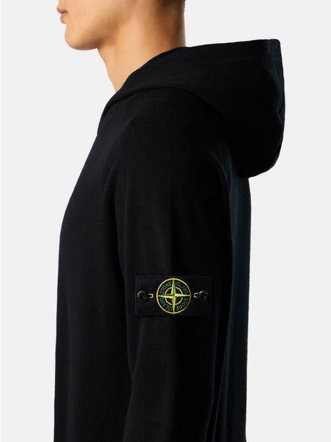Stone Island - Hoodie - Nero
