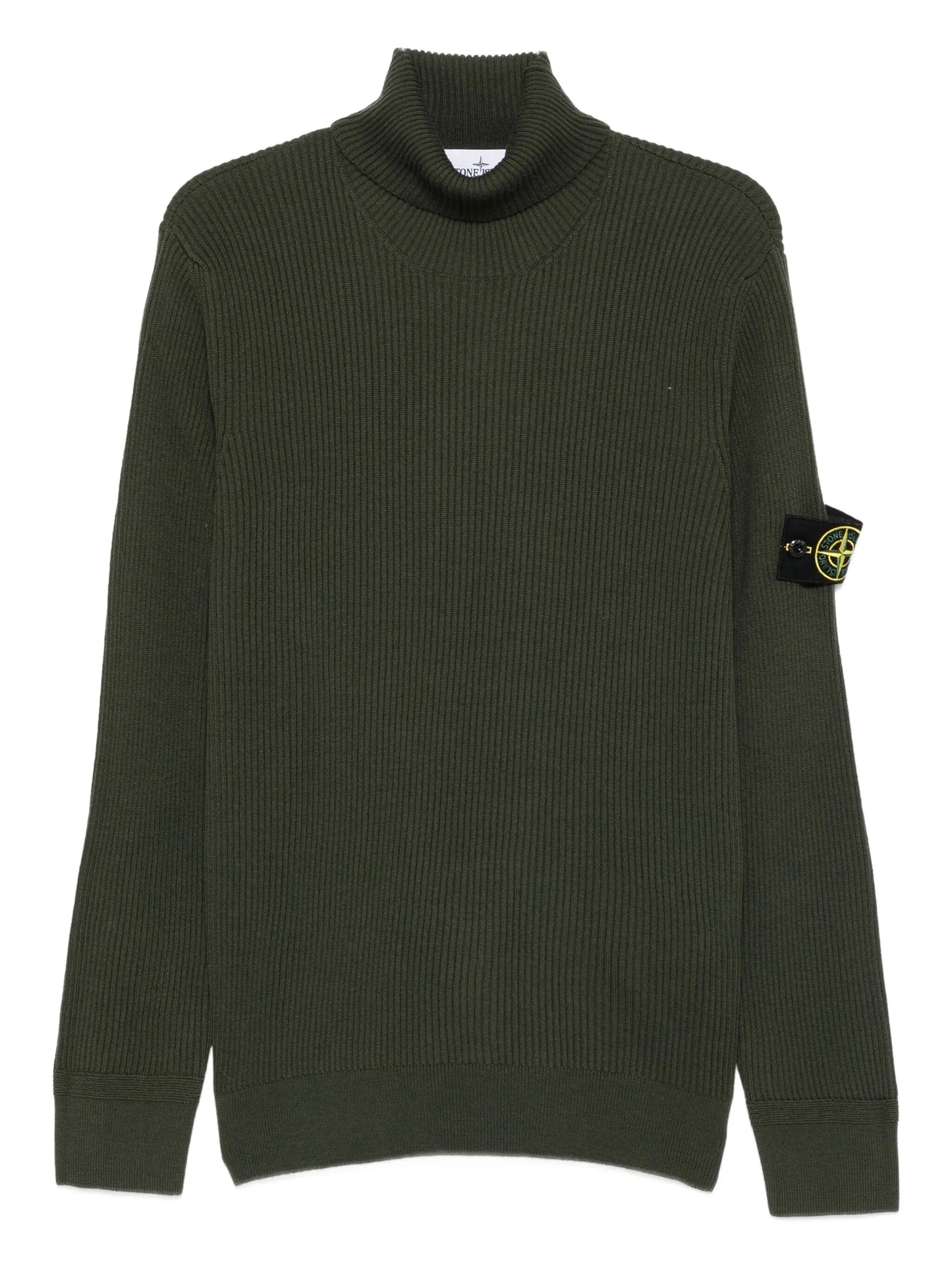 Stone Island - T-Neck Costa Inglese - Verde