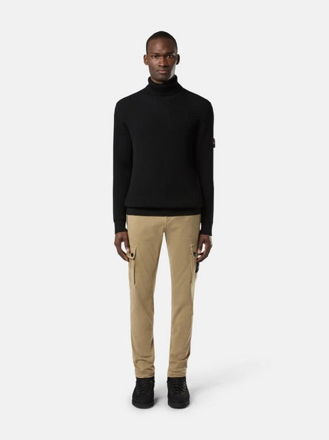 Stone Island - T-Neck Costa Inglese - Nero