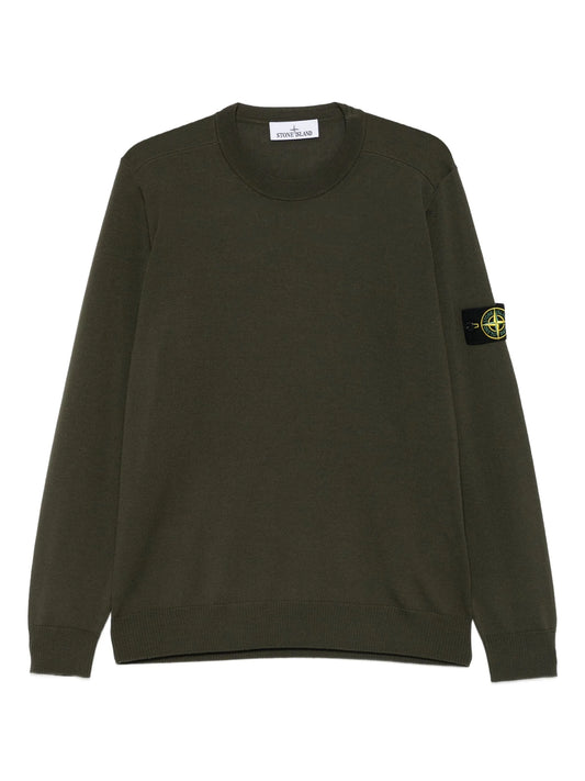 Stone Island - Crew Neck Merino - Verde