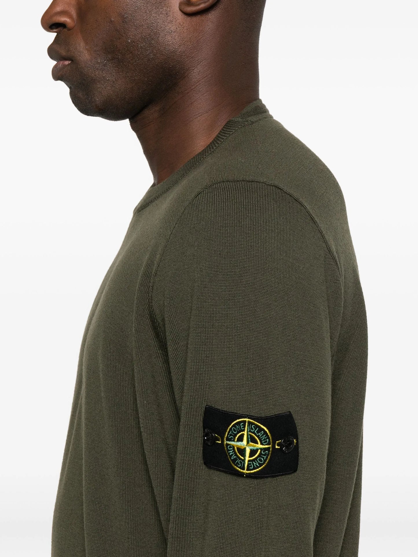 Stone Island - Crew Neck Merino - Verde