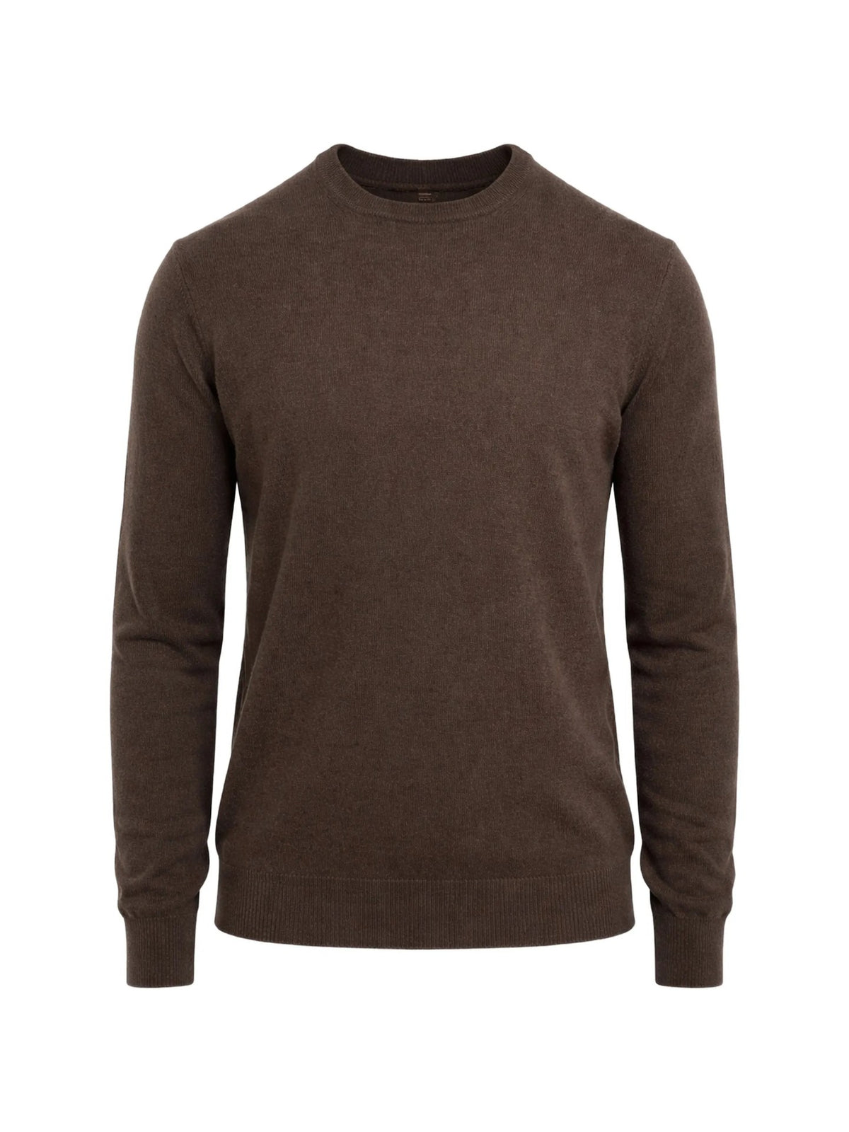 Maglia Girocollo Cashmere - Marrone
