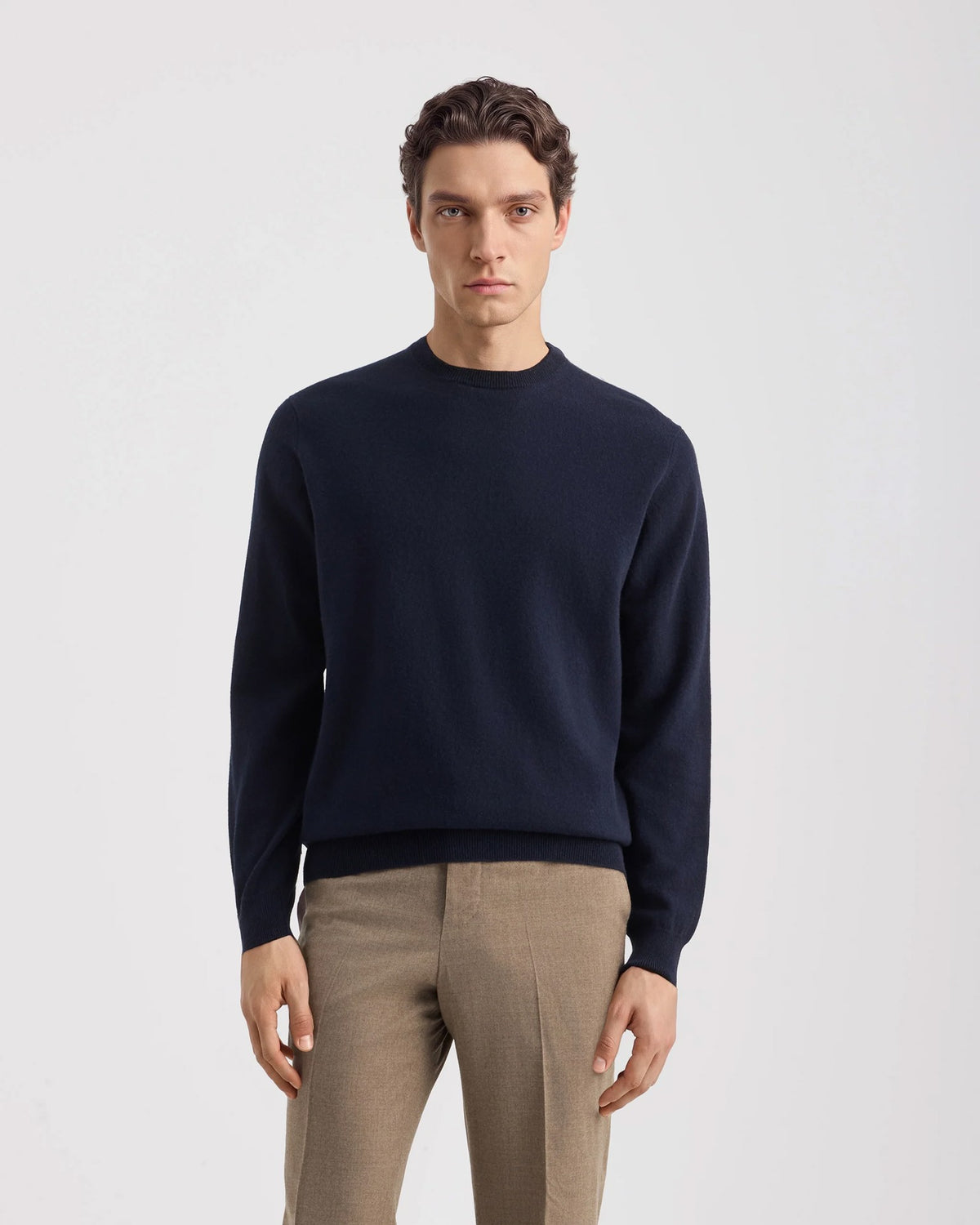 GIROCOLLO CASHMERE - BLU