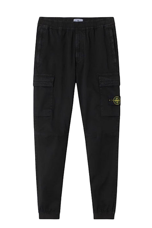 Stone Island - Trousers Cargo. - Nero