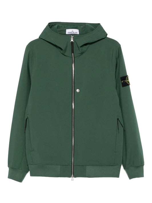 Stone Island - Jacket Soft Shell. - Verde