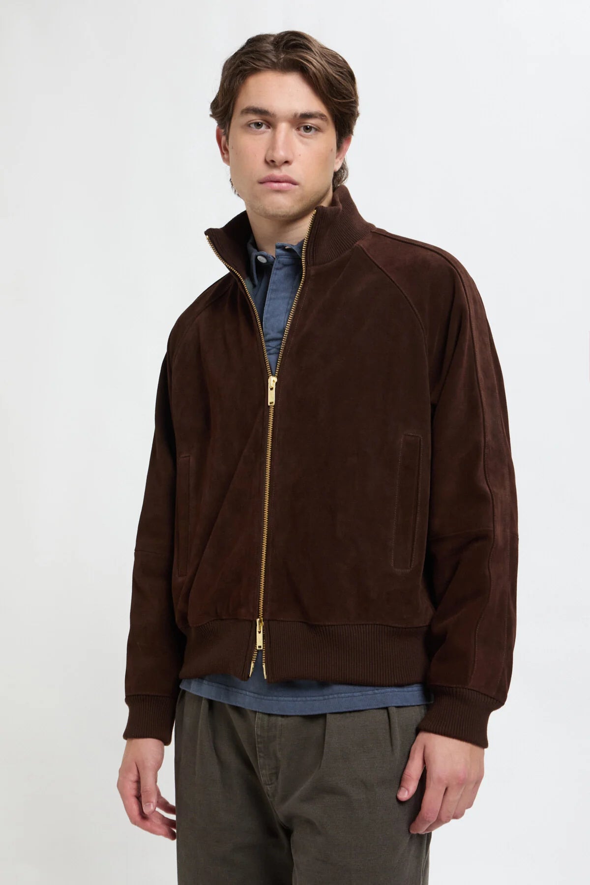 Baracuta - Roughout Track Jacket - Marrone