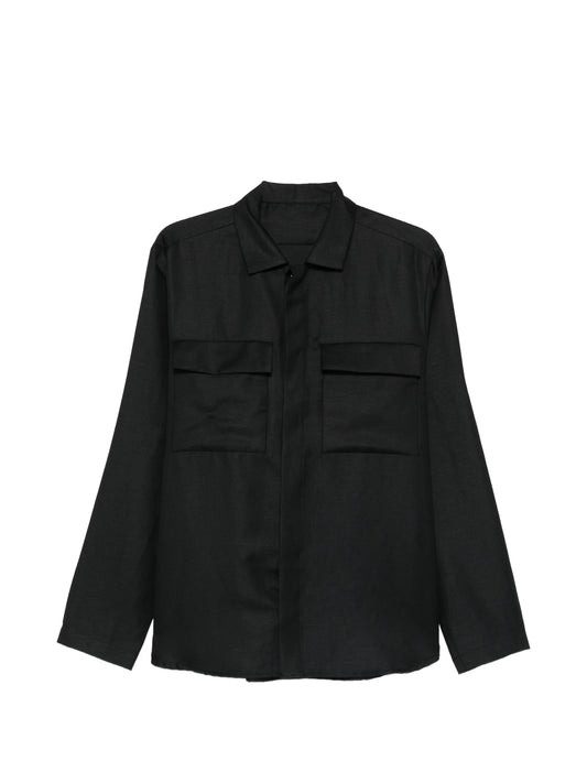Nine In The Morning - Freud Shirt Jacket - Nero