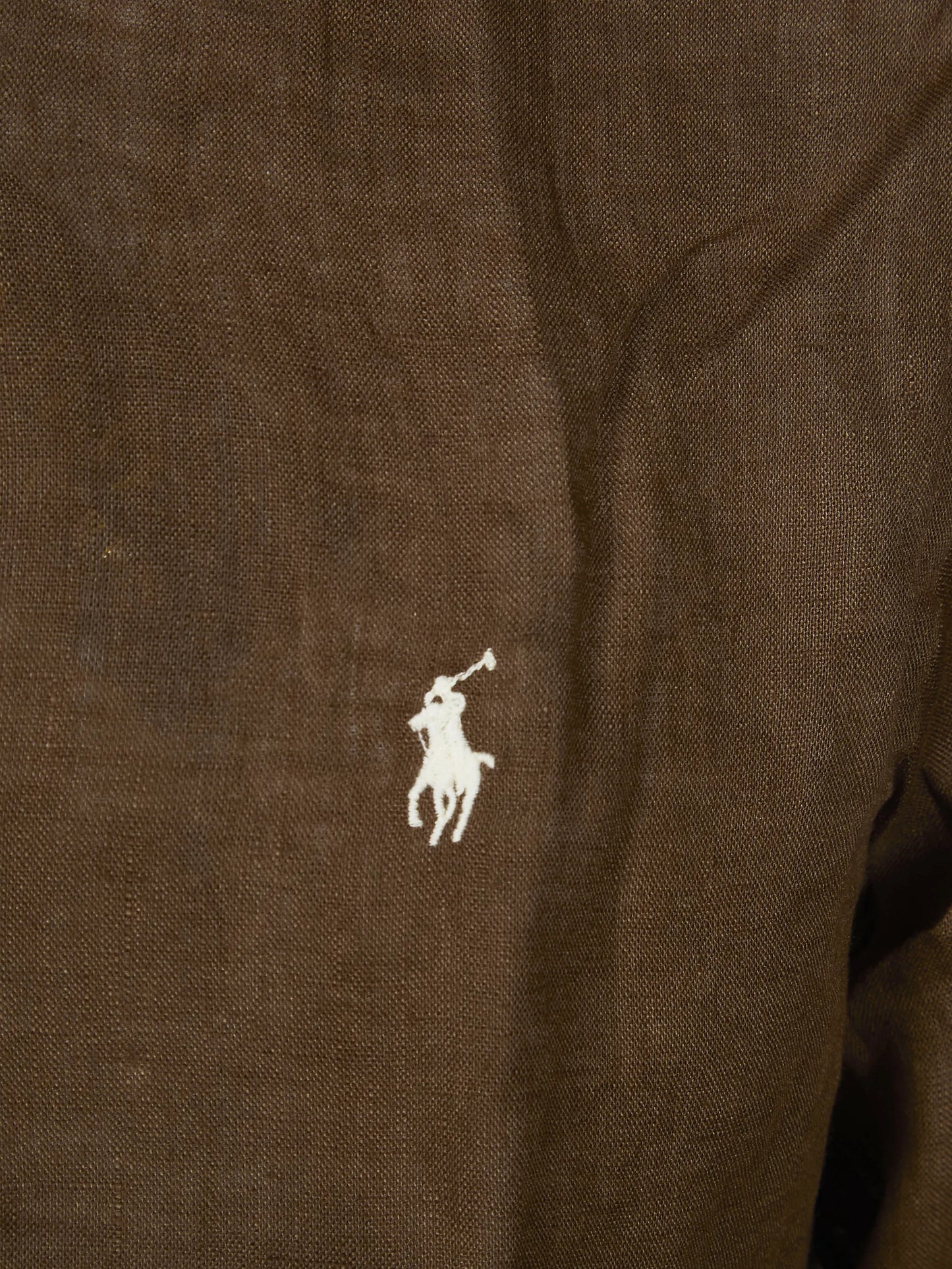 Ralph Lauren - Camicia Lino - Marrone