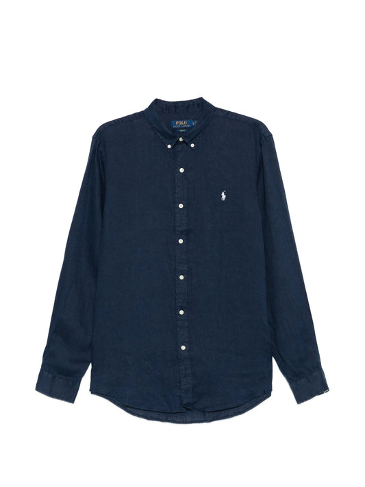 Ralph Lauren - Camicia Lino - Blu