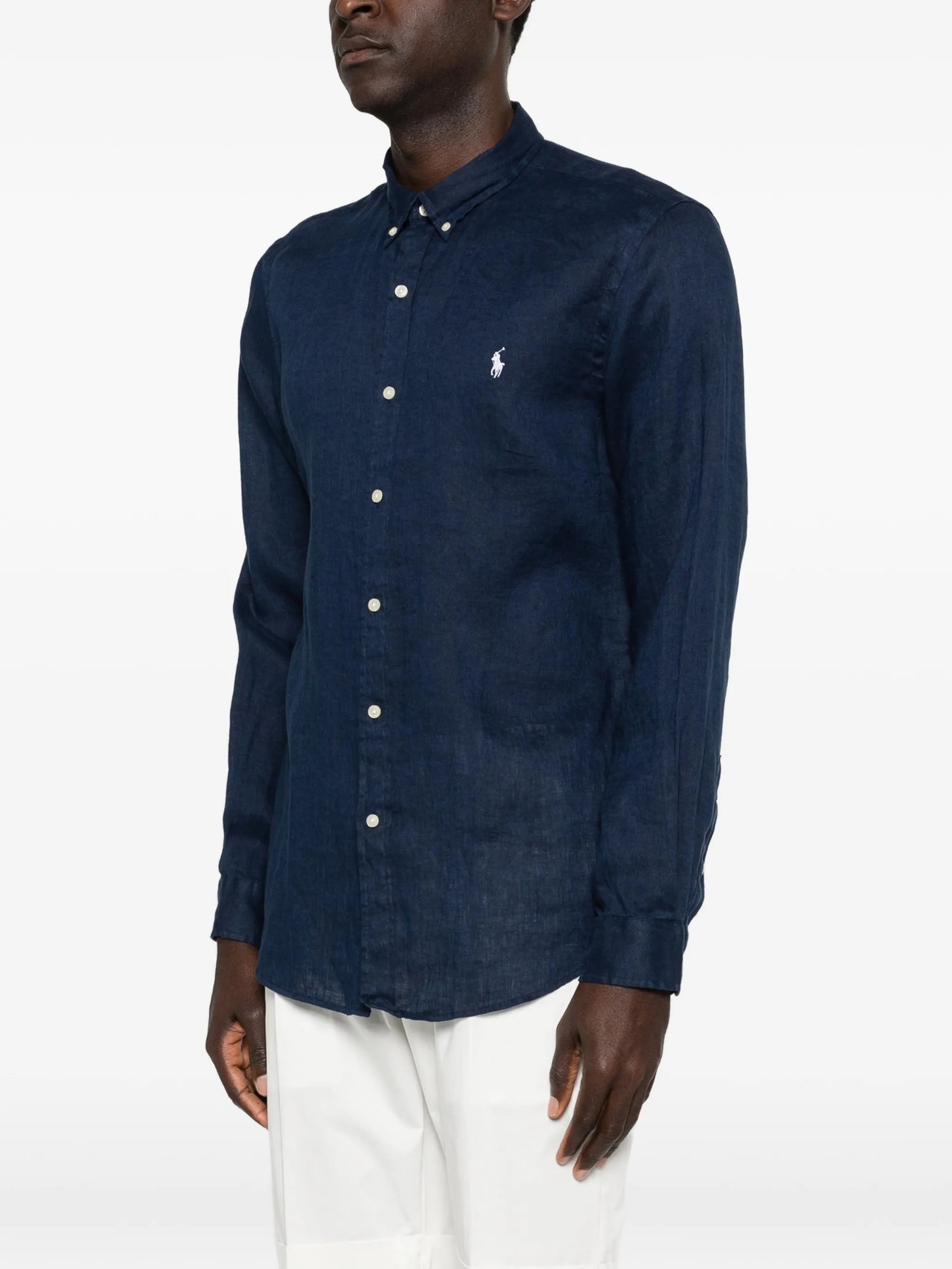 Ralph Lauren - Camicia Lino - Blu