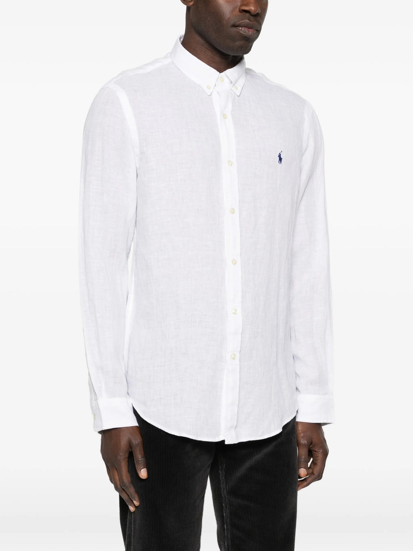 Ralph Lauren - Camicia Lino - Bianco