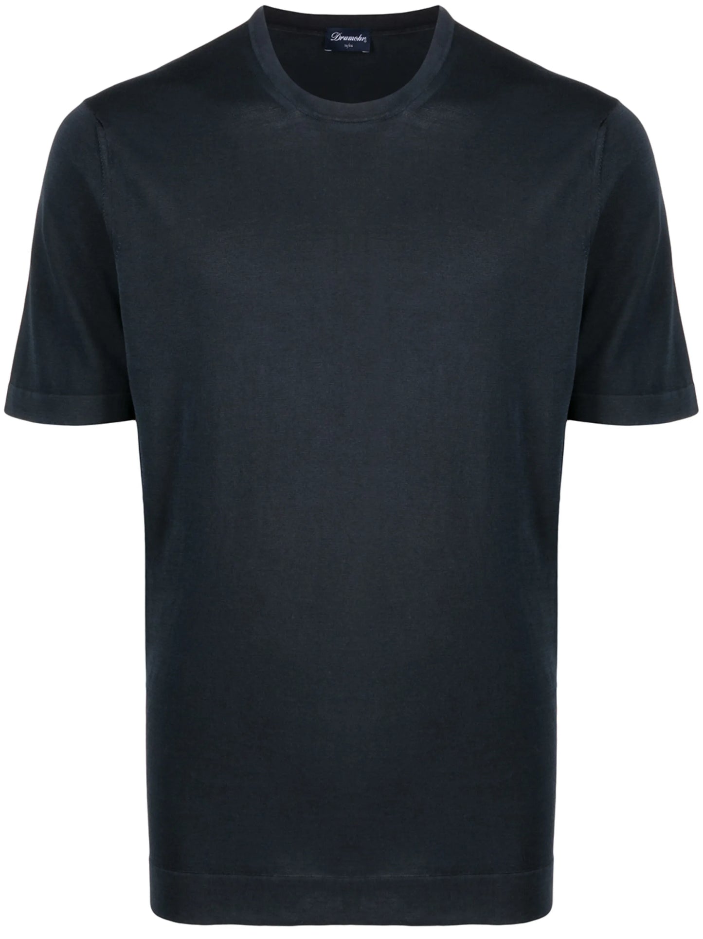 Drumohr - T-Shirt Filo - Blu
