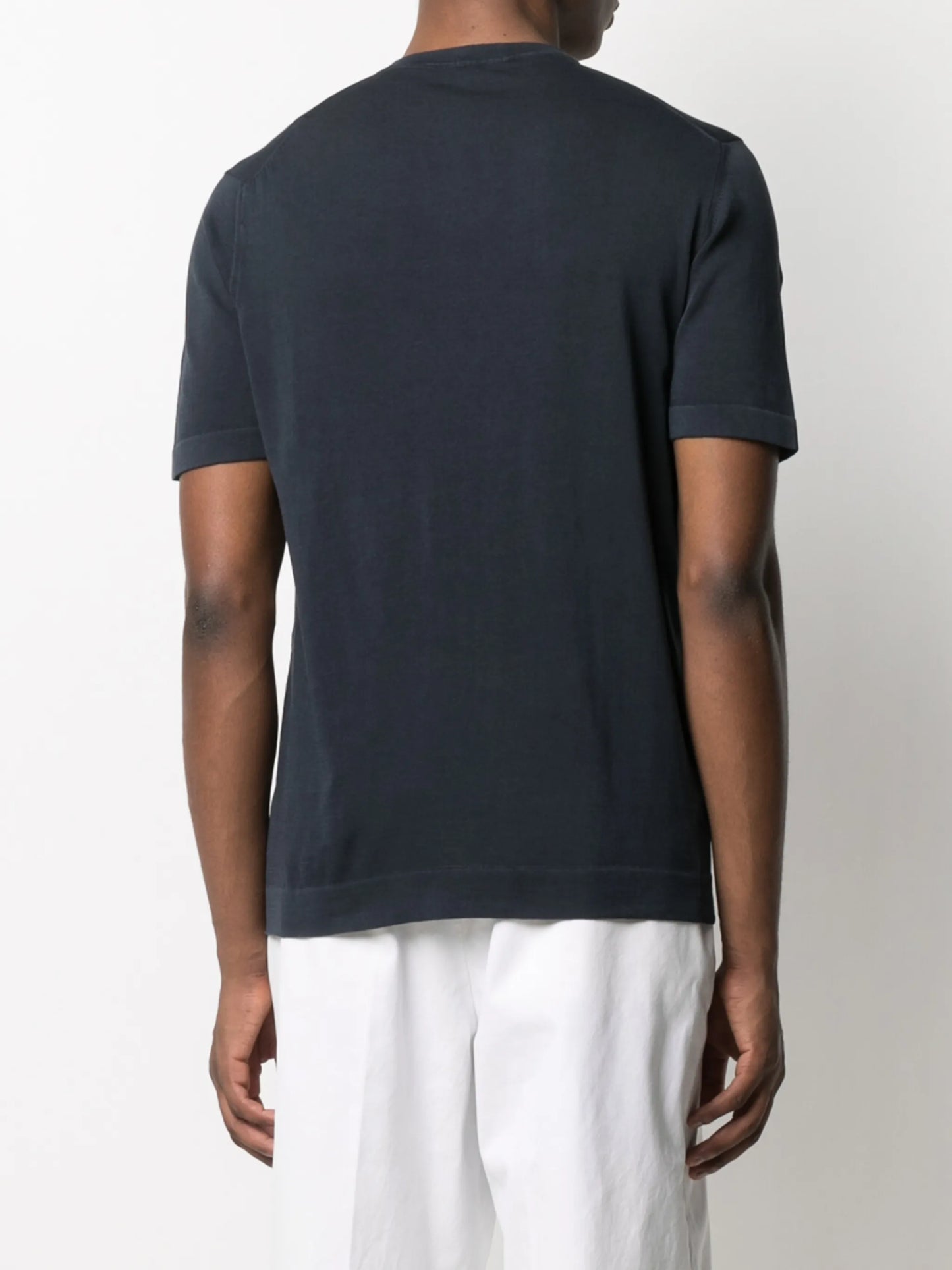 Drumohr - T-Shirt Filo - Blu