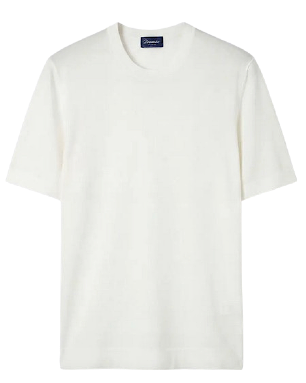 Drumohr - T-Shirt Filo - Bianco