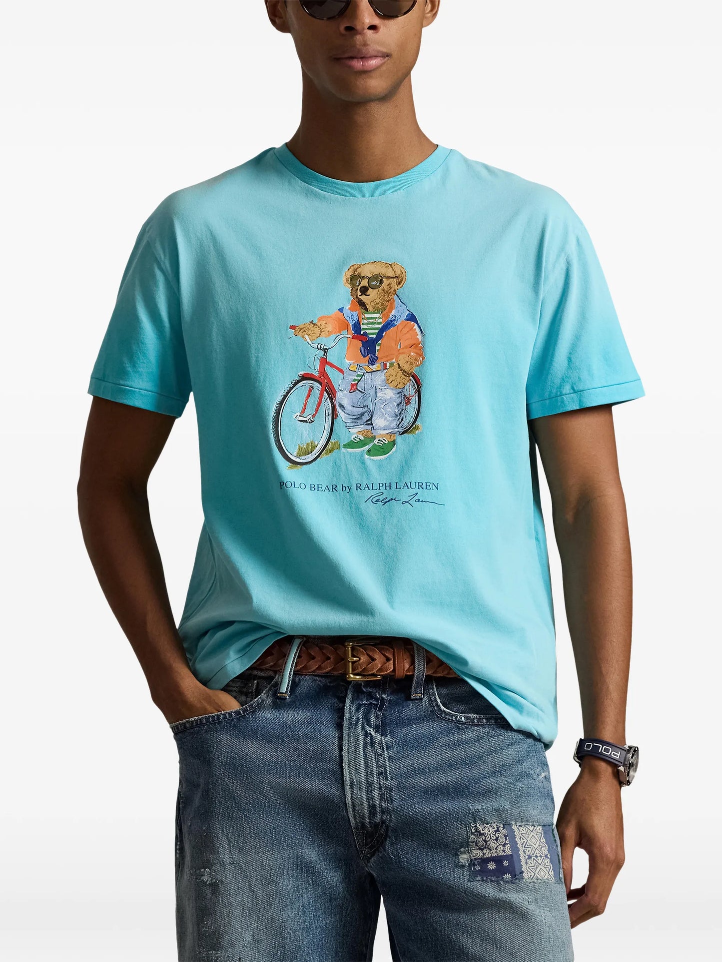 Ralph Lauren - T-Shirt Bear - Azzurro