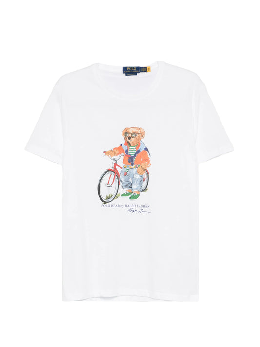 Ralph Lauren - T-Shirt Bear - Bianco