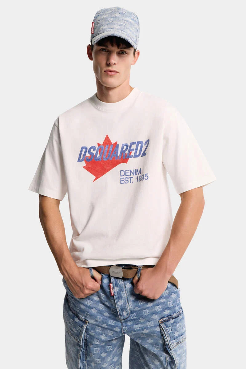 Dsquared2 - Loose Fit - Bianco