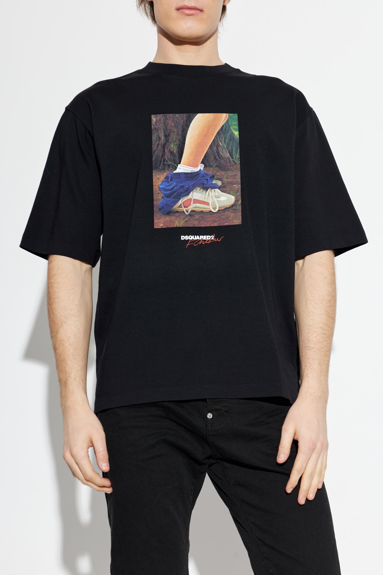 Dsquared2 - Loose Fit Tee - Nero