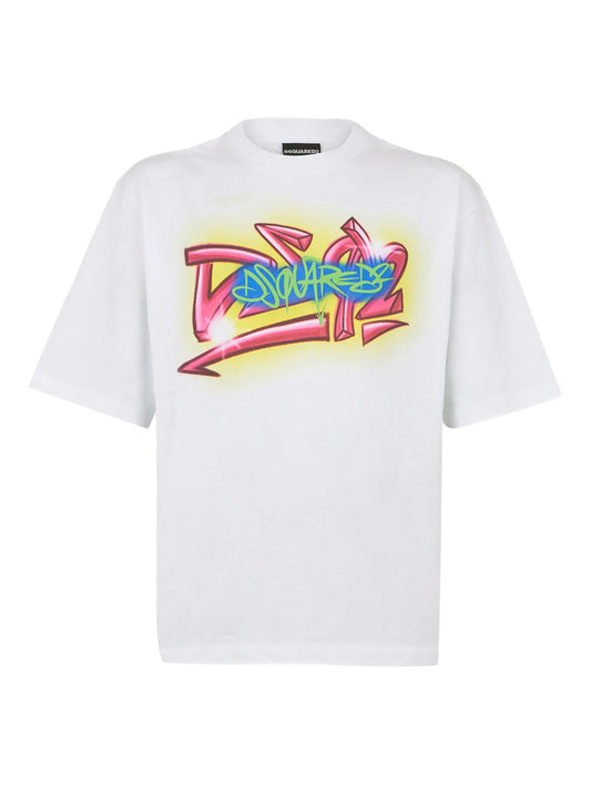 Dsquared2 - Loose Fit Tee - Bianco