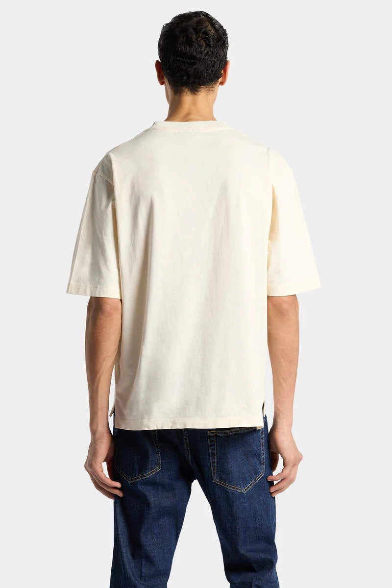 Dsquared2 - Loose Fit Tee - Crema