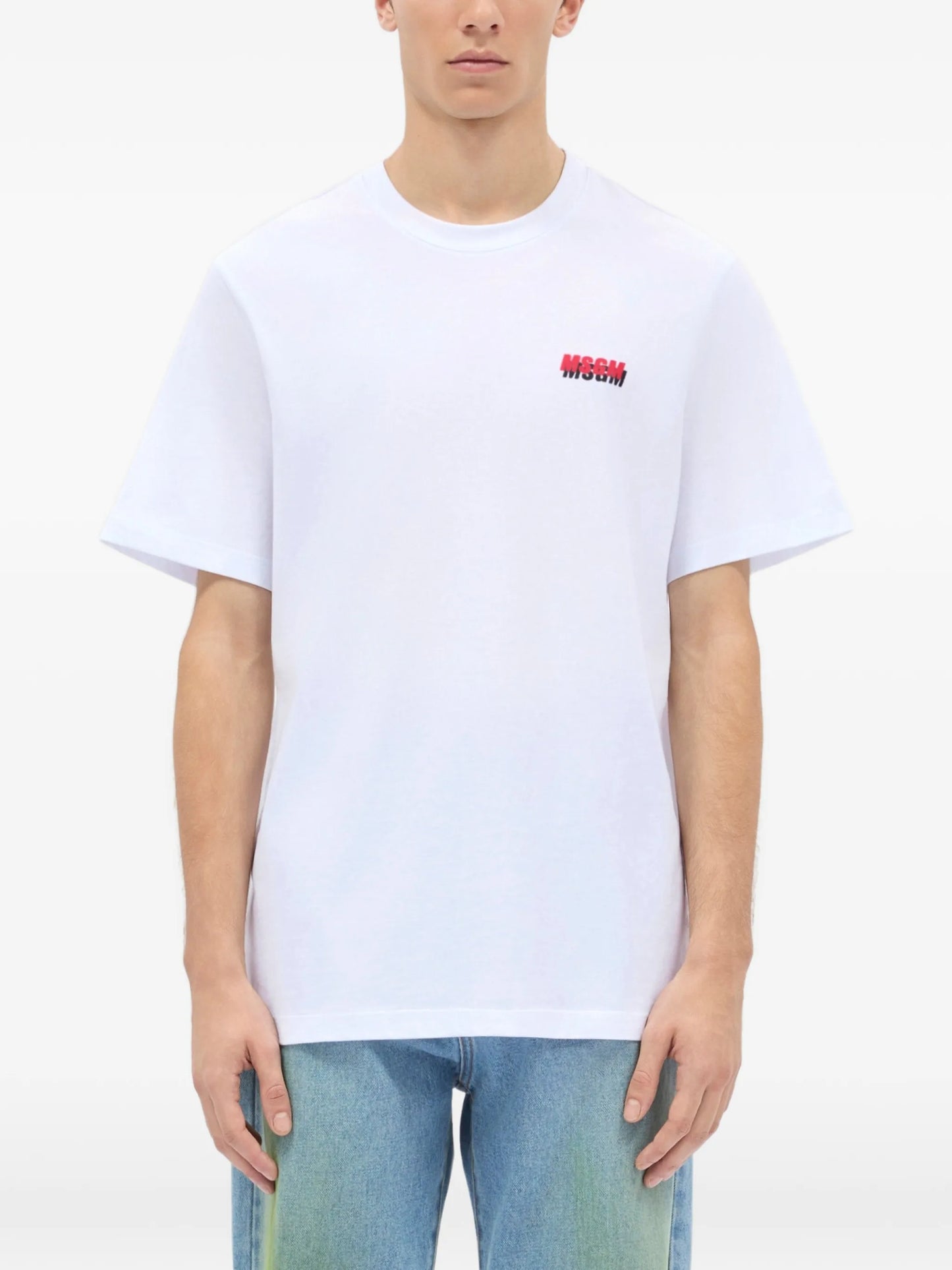Msgm - T-Shirt - Bianco