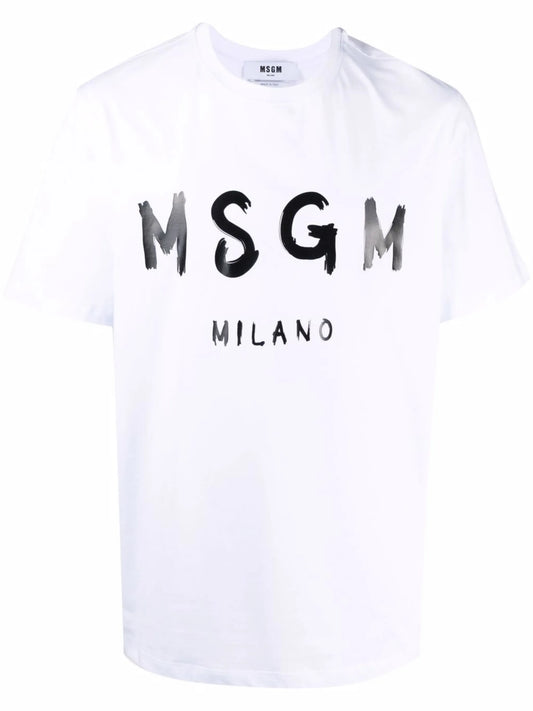 Msgm - T-Shirt - Bianco