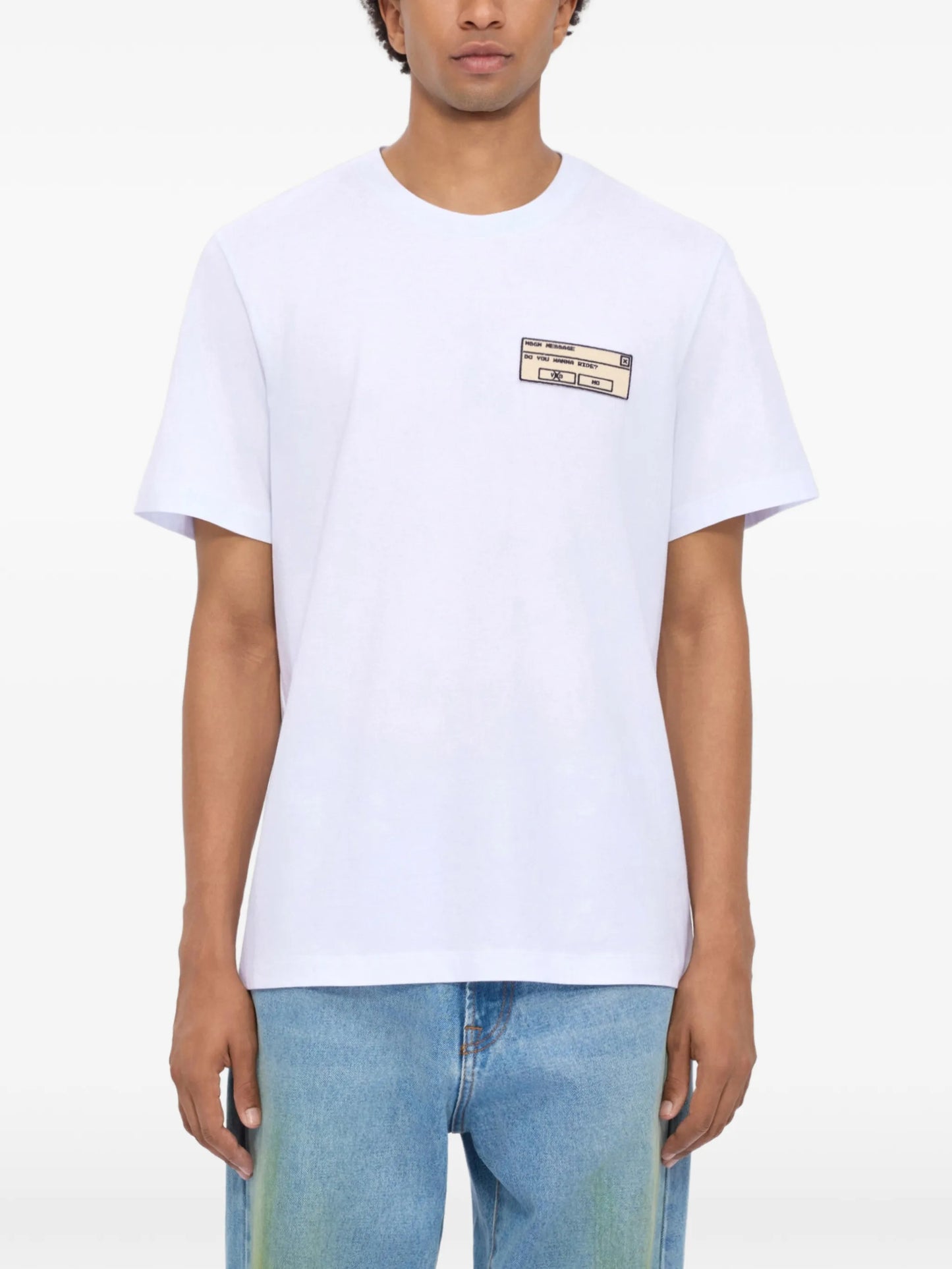 Msgm - T-Shirt - Bianco