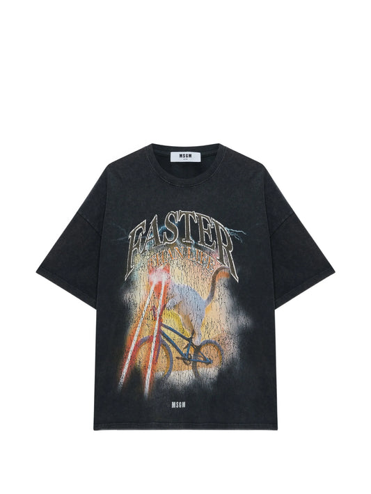 Msgm - T-Shirt - Nero