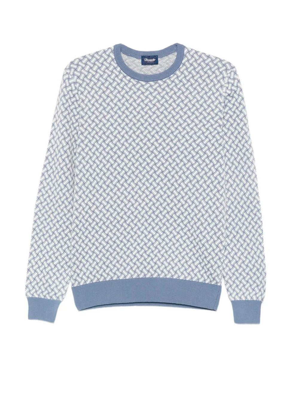 Drumohr - Girocollo Biscottino - Azzurro