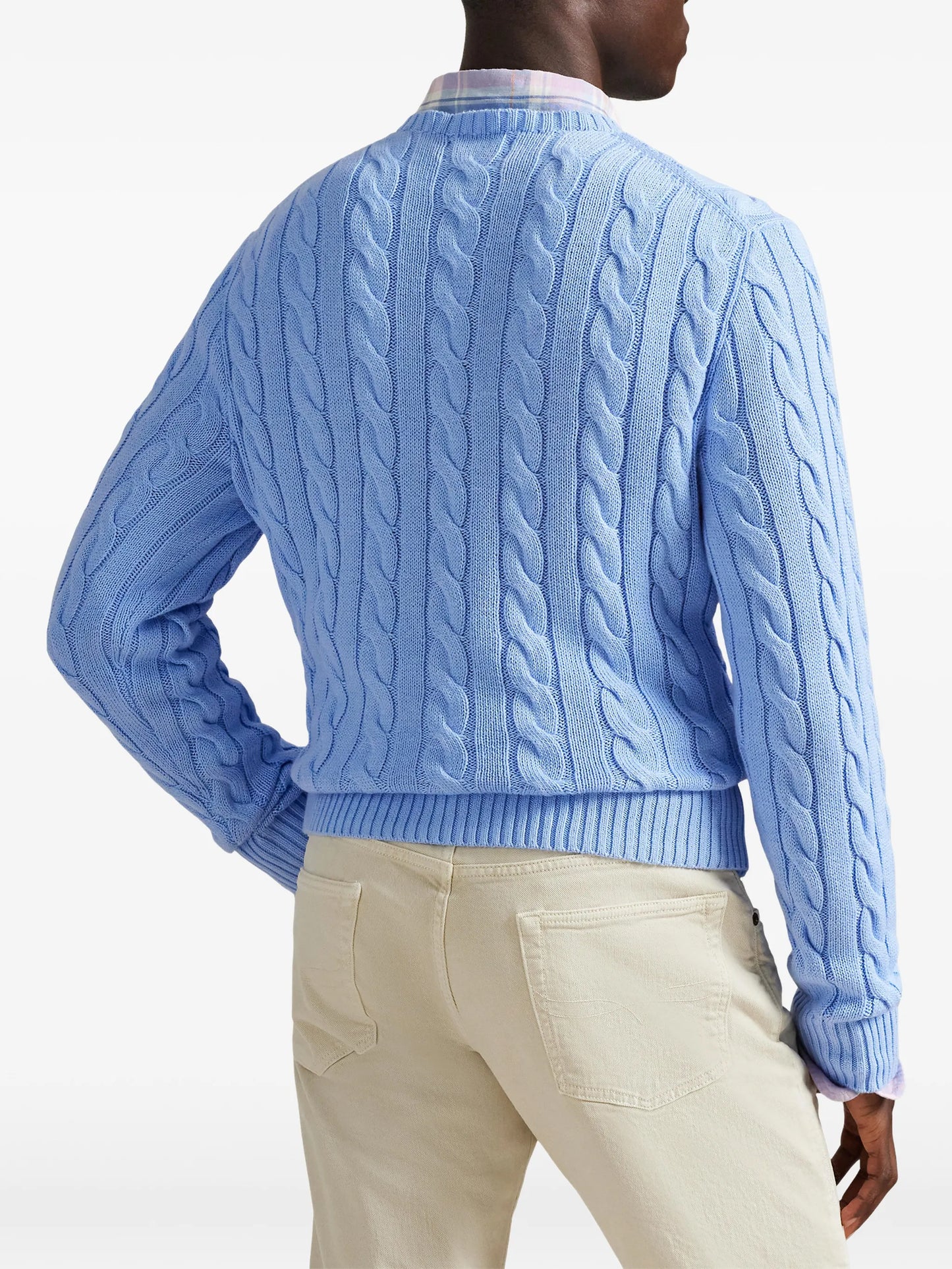Ralph Lauren - Maglia Trecce - Azzurro