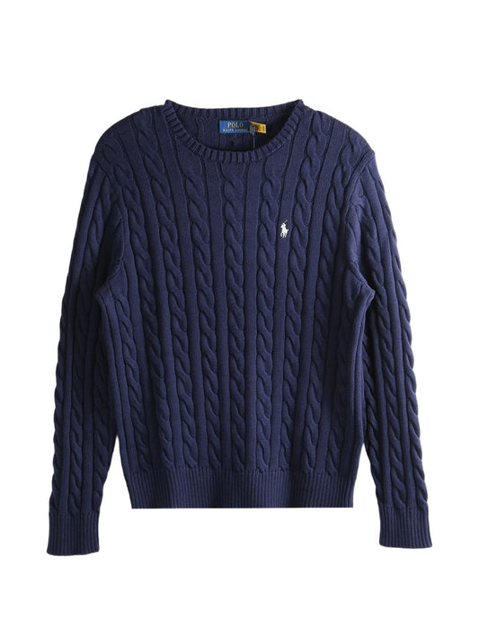 Ralph Lauren - Maglia Trecce - Blu