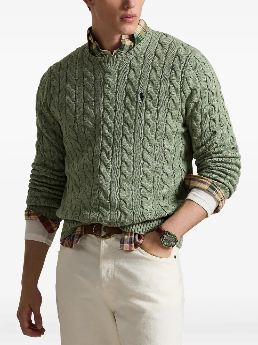 Ralph Lauren - Maglia Treccia - Nessuno
