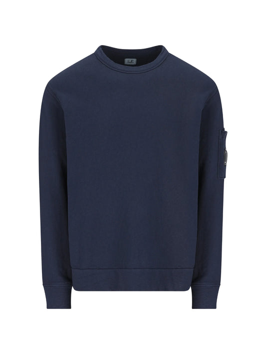 C.P. Company - Sweatshirt Crew Neck - Blu
