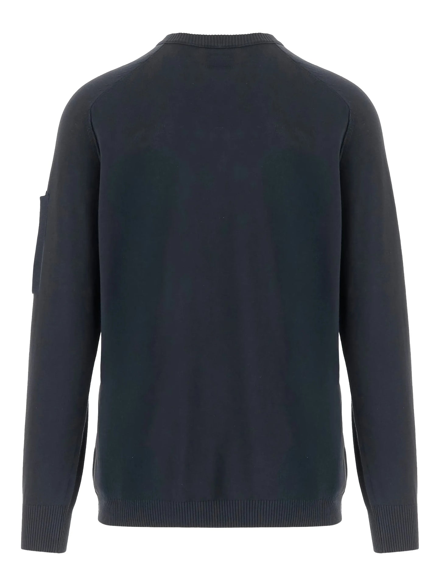 C.P. Company - Cotton Crepe Crewneck - Blu