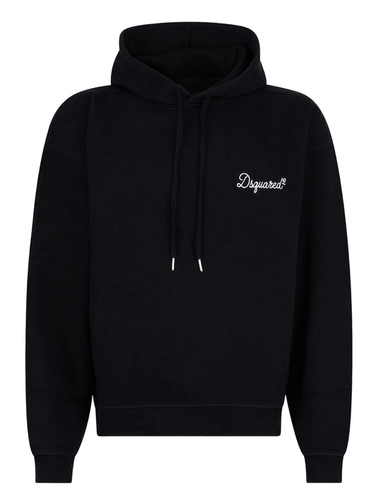 Dsquared2 - Relax Fit Hoodie - Bianco