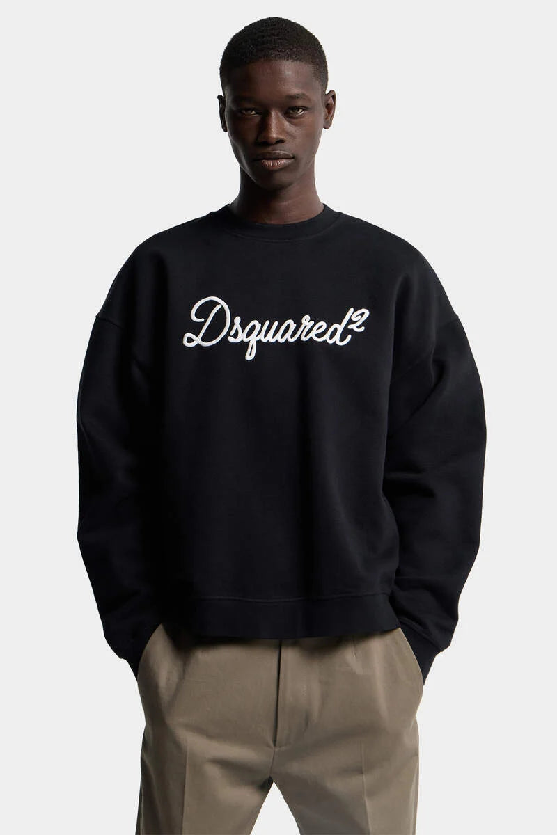 Dsquared2 - Relax Fit Crewneck - Nero
